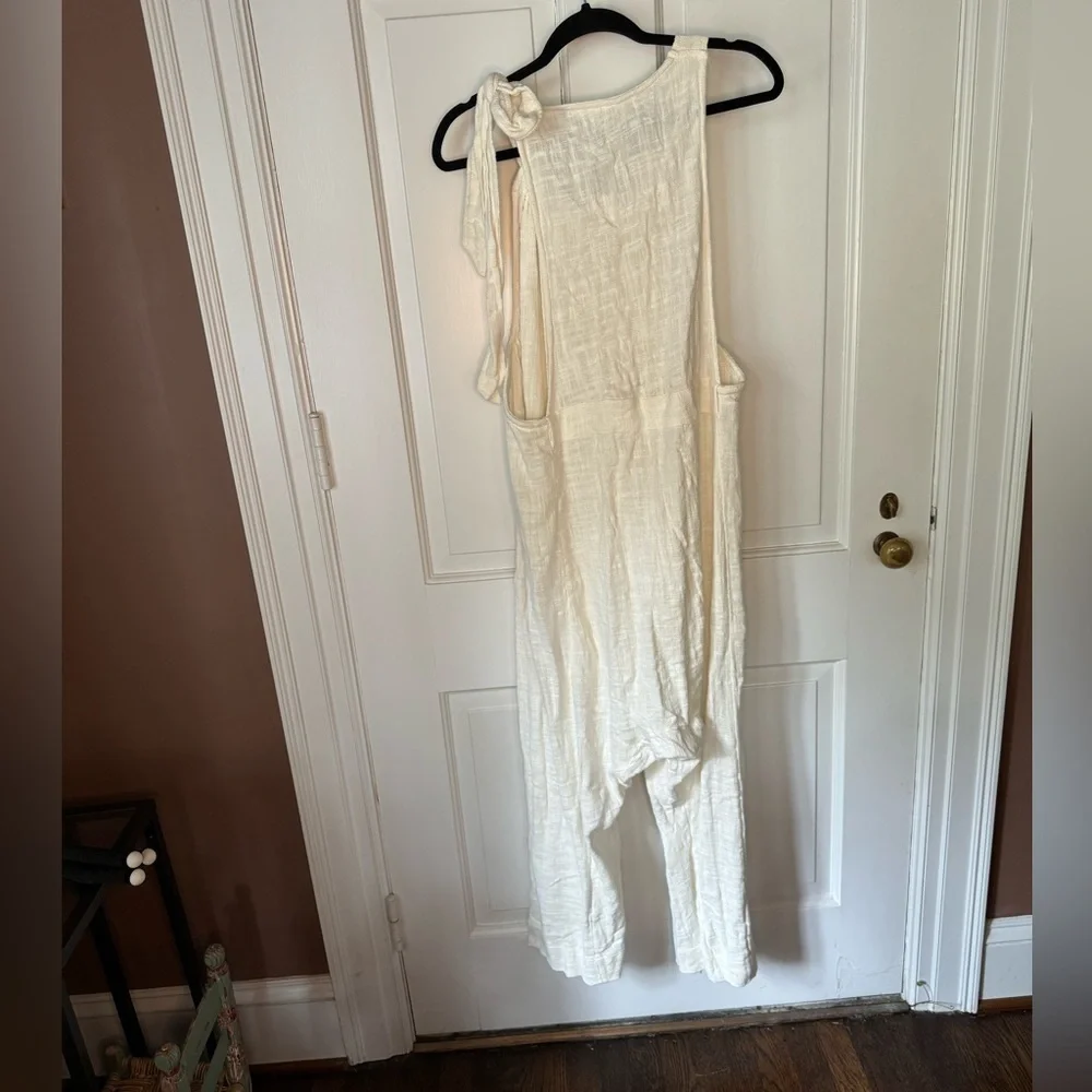 Free People Henriette One Piece in Ivory Size Large NWT